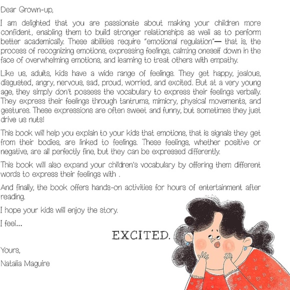 NEW Children’s Book “My Body Sends A Signal” by Natalie Maguire - Picture 7 of 8